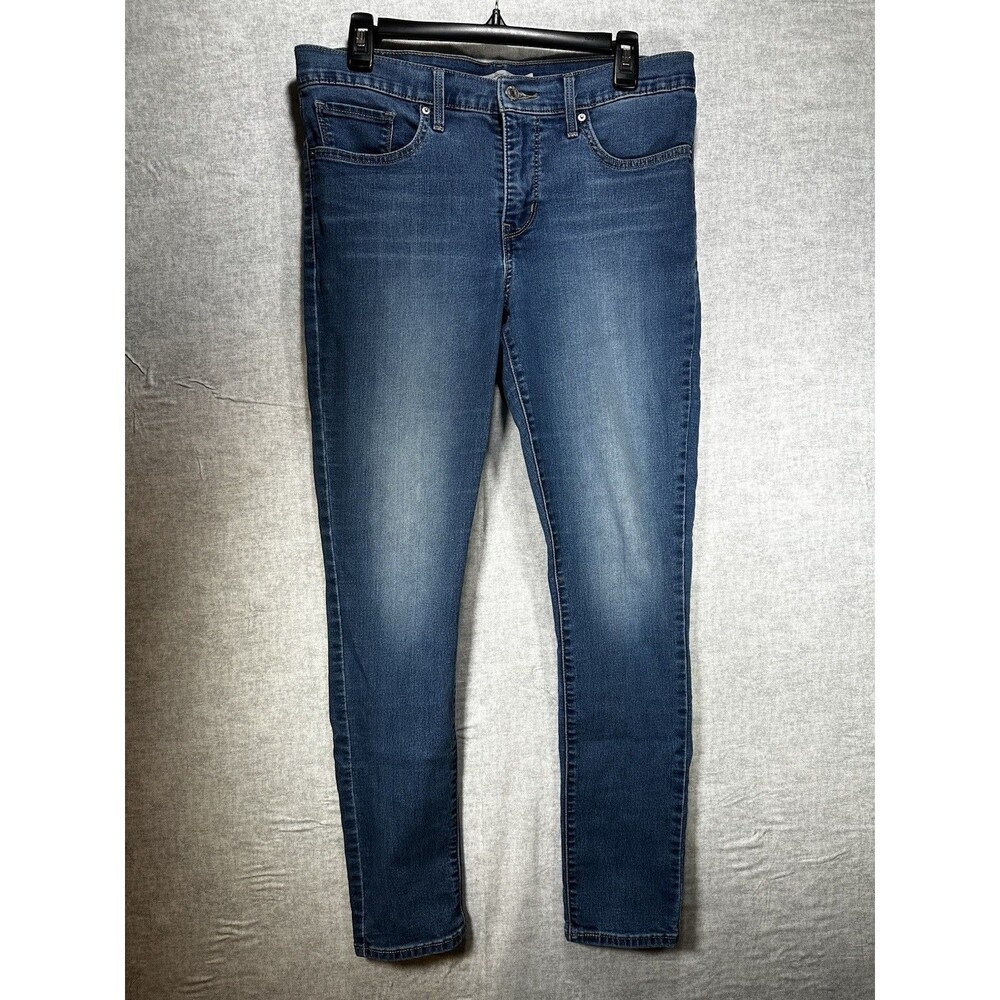 Levi's 311 Shaping Skinny Jeans Women's Sz 31 Blue Denim Pants (32x28)
